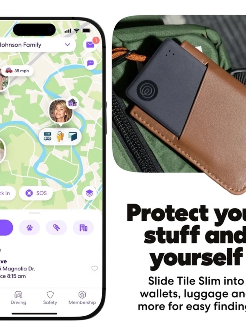 Tile Slim Bluetooth Tracker - Black - Picture 2 of 4